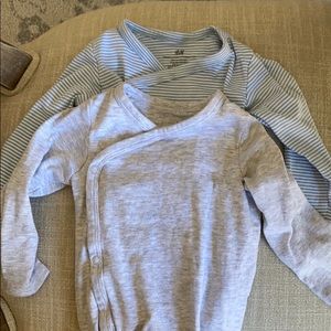 2 H&M onesies